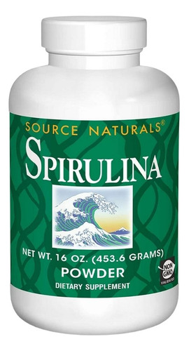 Spirulina Powder 16 Oz By Source Naturals