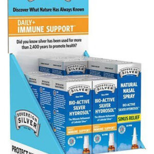 Bio Active Silver Hydrosol Immune Support Travel Nasal, 12 U