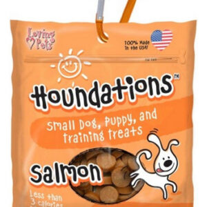 Guloseimas De Treinamento Houndations Salmão De 4 Onças Da