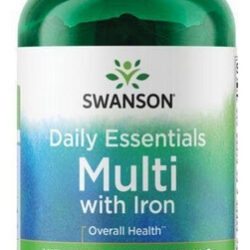 Daily Essentials Multi Com Ferro 250 Cápsulas Da Swanson Vit