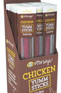 Etta Diz! Caixa De Exibição De Guloseimas Para Cães Chicken