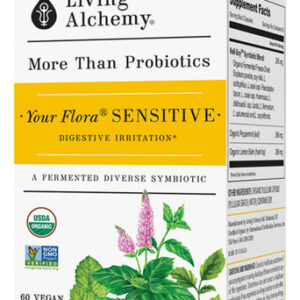 Your Flora Probiotics Sensitive Irritable Digestion 60 Cápsu