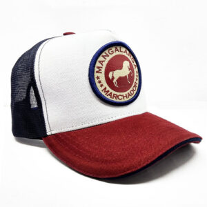 Bone Cowboy Sertanejo Mangalarga Marchador Horse Preto Trucker Tela - Envio Imediato!