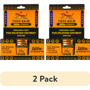 Pomada Tiger Balm Ultra Strong Para Alívio Da Dor, 18 G, Pac