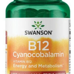 Vitamina B12 Cianocobalamina Tripla Ação 1000 Mcg 90 Comprim