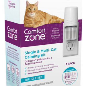 Kit Calmante Para Um Ou Vários Gatos Para Um Difuso Doméstic