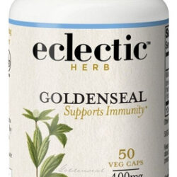 Goldenseal Root 400 Mg 50 Cápsulas Da Eclectic Herb
