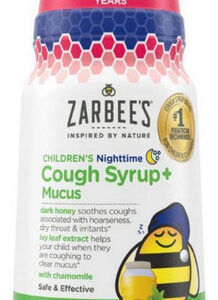 Xarope Para Tosse Noturno Para Crianças Com Muco De 4 Onças