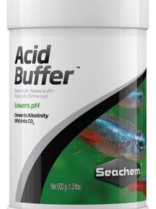 Tratamento De Água De Aquário Acid Buffer Da Seachem Laborat