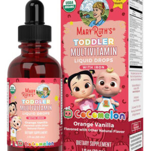 Multivitamínico Infantil Com Ferro De 1 Onça Da Maryruth's