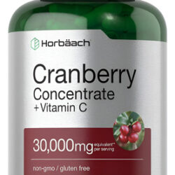 Suplemento Horbach Cranberry 15000 Mg & Vita C 120 Cápsulas