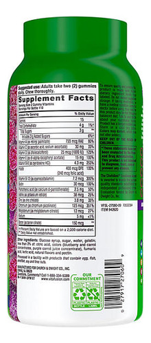 Multivitamínico Masculino Vitafusion 220 Gomas - Imagem 3