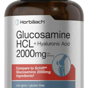 Suplemento Horbaach Glucosamina Hcl 1000 Mg 120 Cápsulas