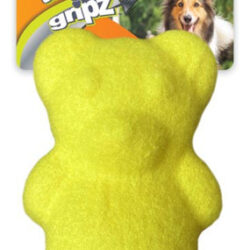 Brinquedo Power Play Tennis Teddy Gripz Bear Para Cães, 1 Un