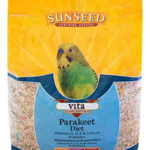 Sun Seed Vita Sunscription Parakeet Diet Bird Food 5 Lbs By