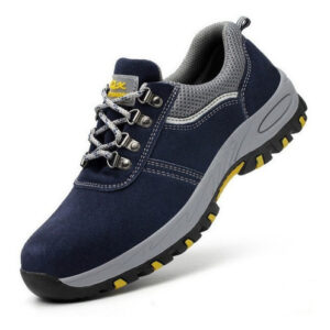 Sapatos De Segurança Do Dedo Do Tubo De Aço Indestrutível