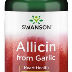 Alicina De Alho 12 Mg 100 Comprimidos Da Swanson Vitamins