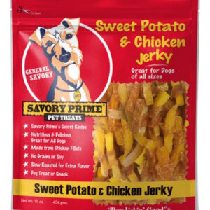 Jerky Treats: Batata Doce E Frango (1 Unidade) /16 Onças (ti