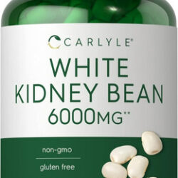Suplemento Carlyle White Kidney Bean 6000mg 200 Cápsulas
