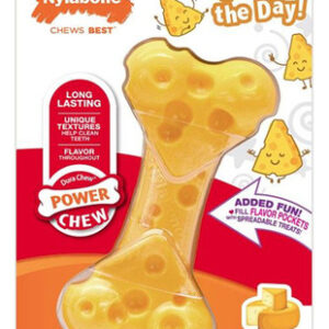 Brinquedo Power Chew Cheese Bone Dog Wolf (cães De Até 35 Li