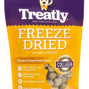 Guloseimas Liofilizadas Para Cães Com Frango E Batata Doce,