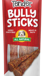 Guloseima Para Cães Lennox Tender Bully Sticks 8 Polegadas,