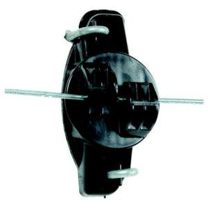 Isoladores Wood Post Claw Pretos, 25 Pacotes Da Gallagher