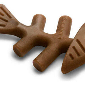 Brinquedo Benebone Fishbone Dog Chew Salmon, Extra Grande Da