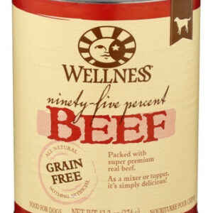 Comida Enlatada Para Cães Com 95% De Carne Bovina, 13,2 Onça