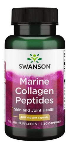 Peptídeos De Colágeno Marinho Hidrolisado Tipo I 400 Mg 60 C