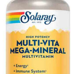 Multi-vita Mega-mineral 120 Cápsulas Da Solaray