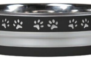 Loving Pets Corsa Pet Bowl Stealth Black, 1 Peça/pequeno