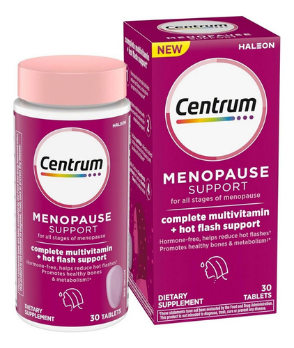 Multivitamínico Para Menopausa E Hot Flash Support 30 Compri