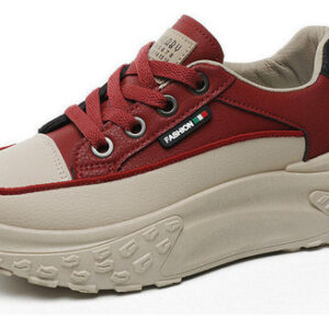 Tênis Feminino Respirável Solado Grosso Moda Casual