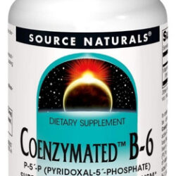 Coenzymated B-6 Sublingual 25 Mg 120 Tabs By Source Naturals