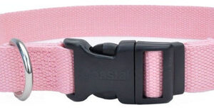 Coleira Ajustável Para Cães New Earth Soy, Rosa, 1 Polegada
