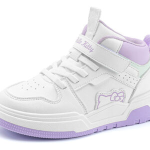 Sapatos Confortáveis Para Meninas Hello Kitty Tênis De Corri