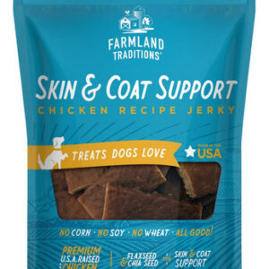 Farmland Traditions Simple Snacks Skin & Coat Support Jerky