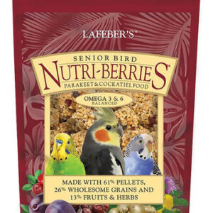 Periquito E Cacau Senior Bird Nutri-berries Da Lafeber Compa