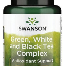 Complexo De Chá Verde, Branco E Preto 60 Cápsulas Da Swanson