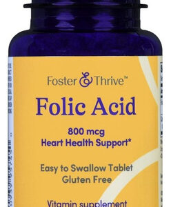 Ácido Fólico 800 Mcg 250 Comprimidos Da Foster And Thrive