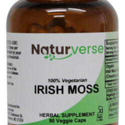 Cápsulas Em Pó De Musgo Irlandês 90 Cápsulas Vegetarianas Da
