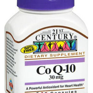 Co Q10 30 Mg 45 Cápsulas Da 21st Century