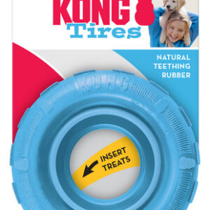 Brinquedos Para Cães Kong Puppy Tires, Variados, 1 Cada, Peq