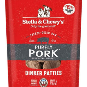 Jantar De Porco Puro Liofilizado Para Cães De 14 Onças Da St