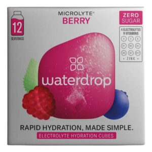 Microlyte Mixed Berry Water Flavor Gotas 12 Porções Por Wate
