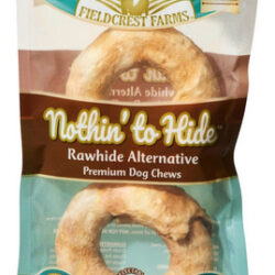 Fieldcrest Farms Nothin' To Hide Bagels Dog Treat Beef, 3 Po