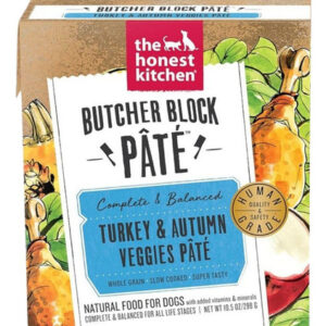 Comida Para Cães Butcher Block Pate Para Perú E Vegetais De