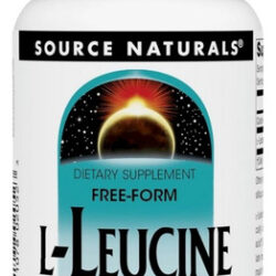 L-leucina 60 Cápsulas Da Source Naturals