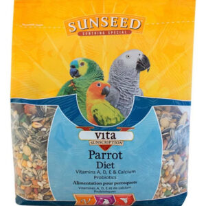 Sun Seed Vita Sunscription Parrot Diet Bird Food 3,5 Libras